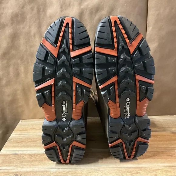 Men’s Columbia Gunnison II Omni Heat Boots 15 Cordovan Dark Adobe Winter Brown