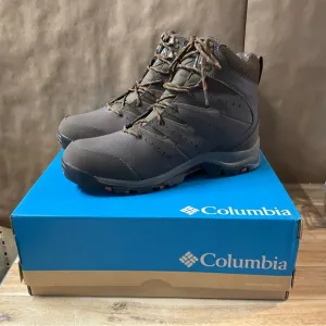 Men’s Columbia Gunnison II Omni Heat Boots 15 Cordovan Dark Adobe Winter Brown