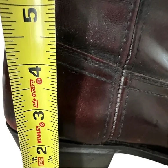 Men’s Laredo Brown Leather Cowboy Western Boots, Size 11.5 D.