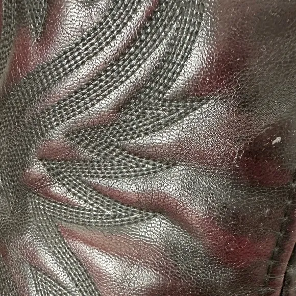Men’s Laredo Brown Leather Cowboy Western Boots, Size 11.5 D.