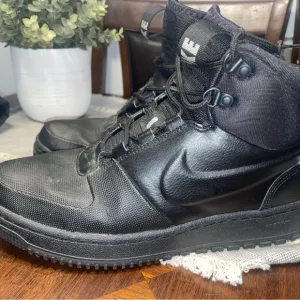 mens size 9 black Men's Path Winter Sneaker Boots