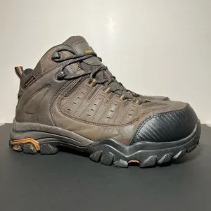Mens SKECHERS Work Delleker Lakehead Waterproof Steel Toe Boots / Size 10
