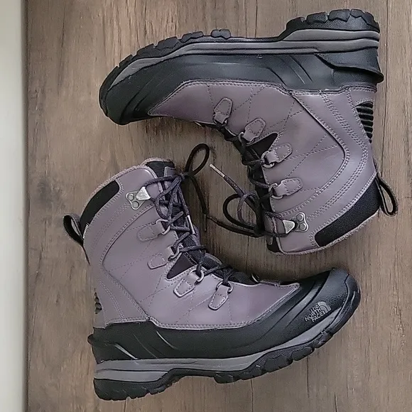 Men's The North Face Heat Seeker 200G Insulated Black Snow Boots Mens 7.5
