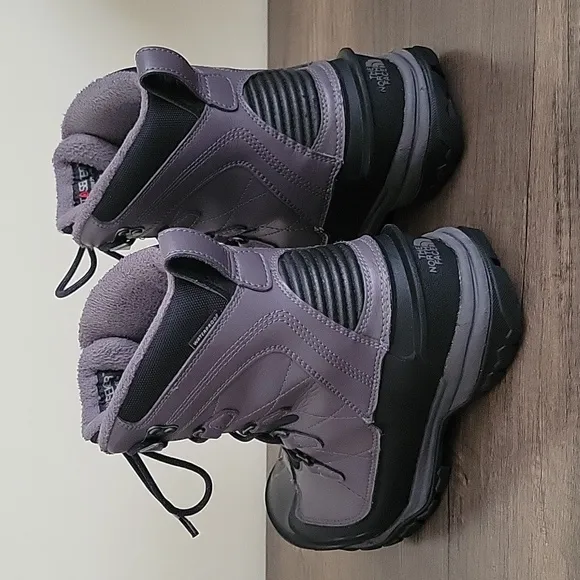 Men's The North Face Heat Seeker 200G Insulated Black Snow Boots Mens 7.5