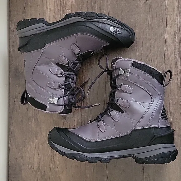 Men's The North Face Heat Seeker 200G Insulated Black Snow Boots Mens 7.5