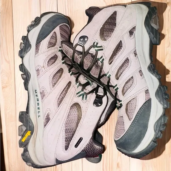 Men's US 12 Merrell Moab 3 Mid Waterproof Hiking Boots EUC