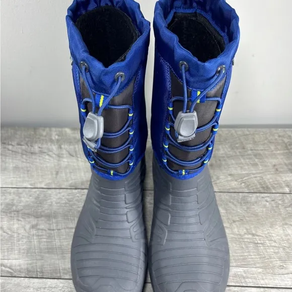 Merrell -40 Quest Waterproof Blue Mens Boys Hiking Snow Winter Boots Size 7