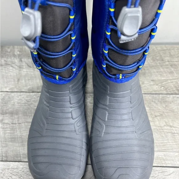 Merrell -40 Quest Waterproof Blue Mens Boys Hiking Snow Winter Boots Size 7