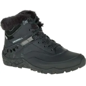 Merrell Aurora ice 6  black faux fur boot size 8.5