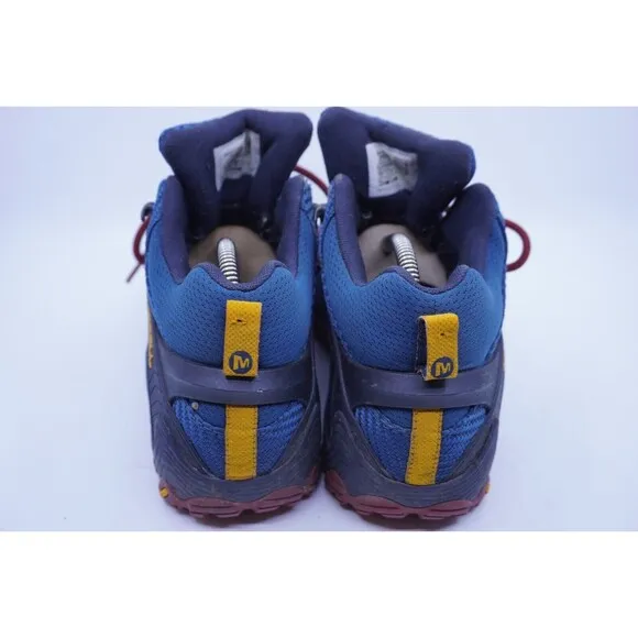 Merrell Chameleon 7 Mid Mens Size 9 Goretex GTX Blue Walking Hiking Boots