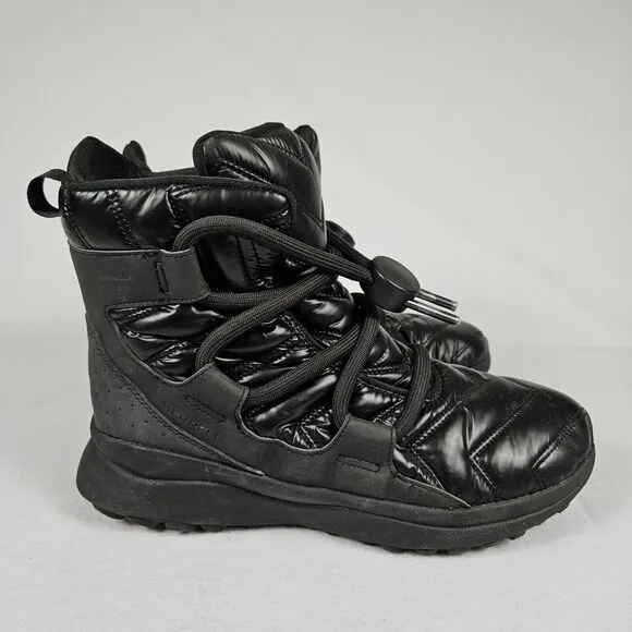 Merrell Cloud Puff Lace Polar Snow Boots Size 11 Waterproof Insulated Winter