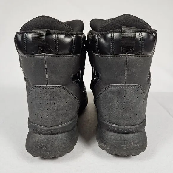 Merrell Cloud Puff Lace Polar Snow Boots Size 11 Waterproof Insulated Winter