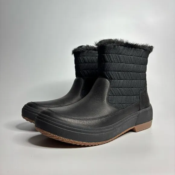 Merrell Haven Bluff Polar Waterproof Boots in Black
