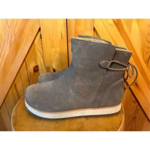 Merrell Juno Bluff Polar Boots in Boulder Gray Waterproof Insulated Size 9