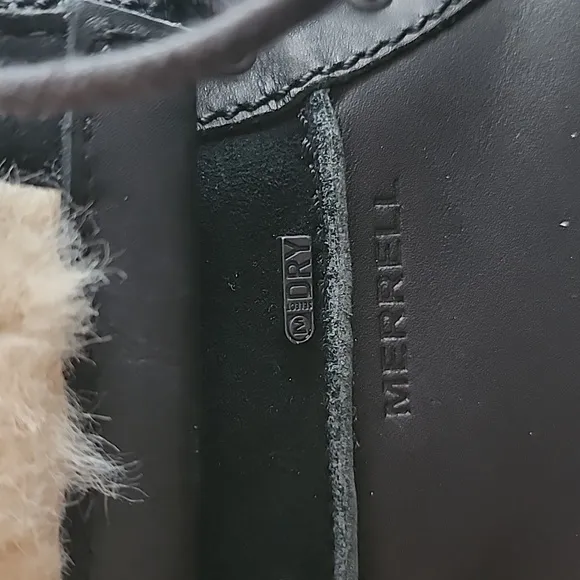 Merrell Mid Polar Waterproof leather boots fur-lined