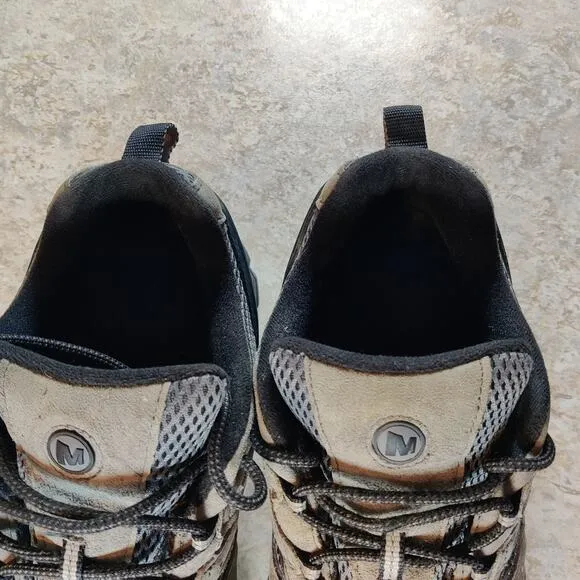 Merrell Moab 2 Granite Gray Hiking Shoes J06031 Mens Size 11.5 *Great Shape