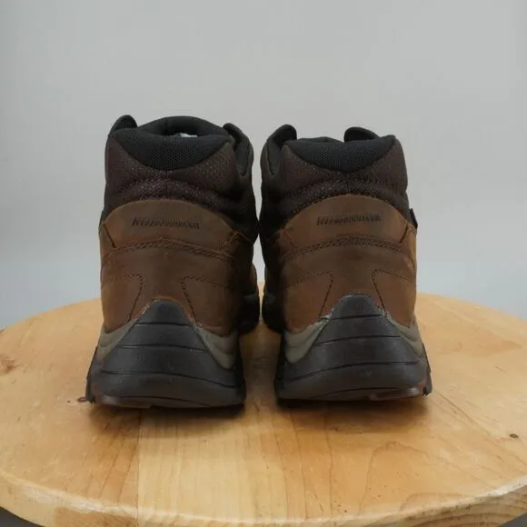 Merrell Moab Adventure Mid Men Size 13 Boots Brown Leather Dark Earth Waterproof