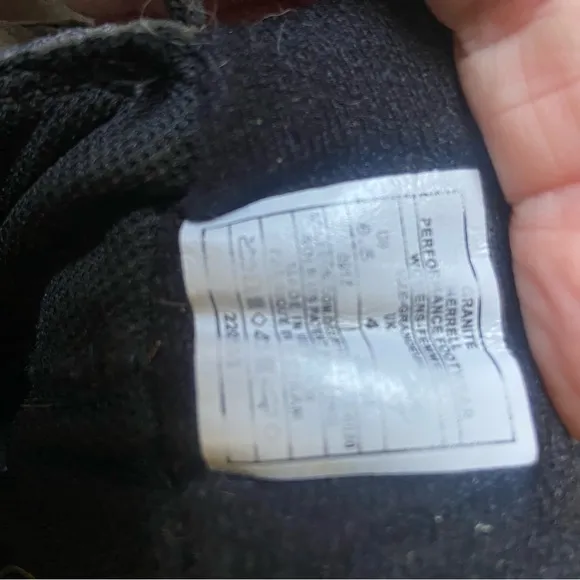 Merrell Vibram 6.5 grey hiking boots