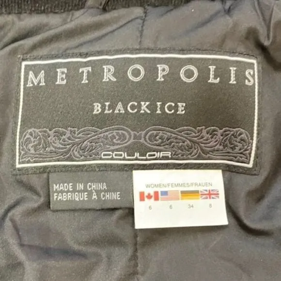 Metropolis By Couloir Winter Jacket Size 6