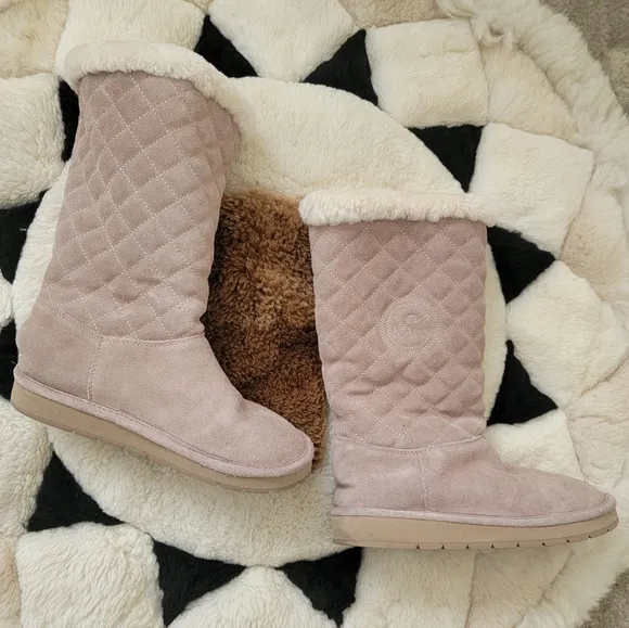 Michael kors fur boots