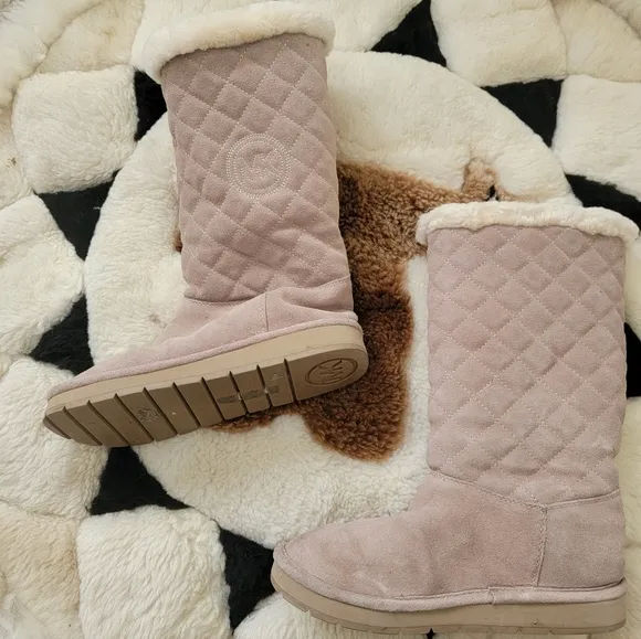 Michael kors fur boots