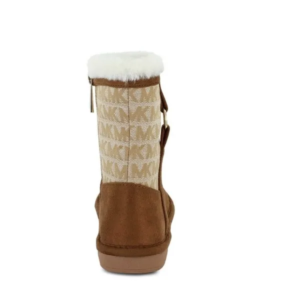 Michael Kors Kids Size 10C Brown Boots With Fur