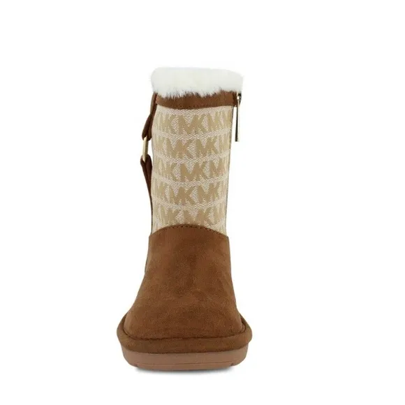 Michael Kors Kids Size 10C Brown Boots With Fur