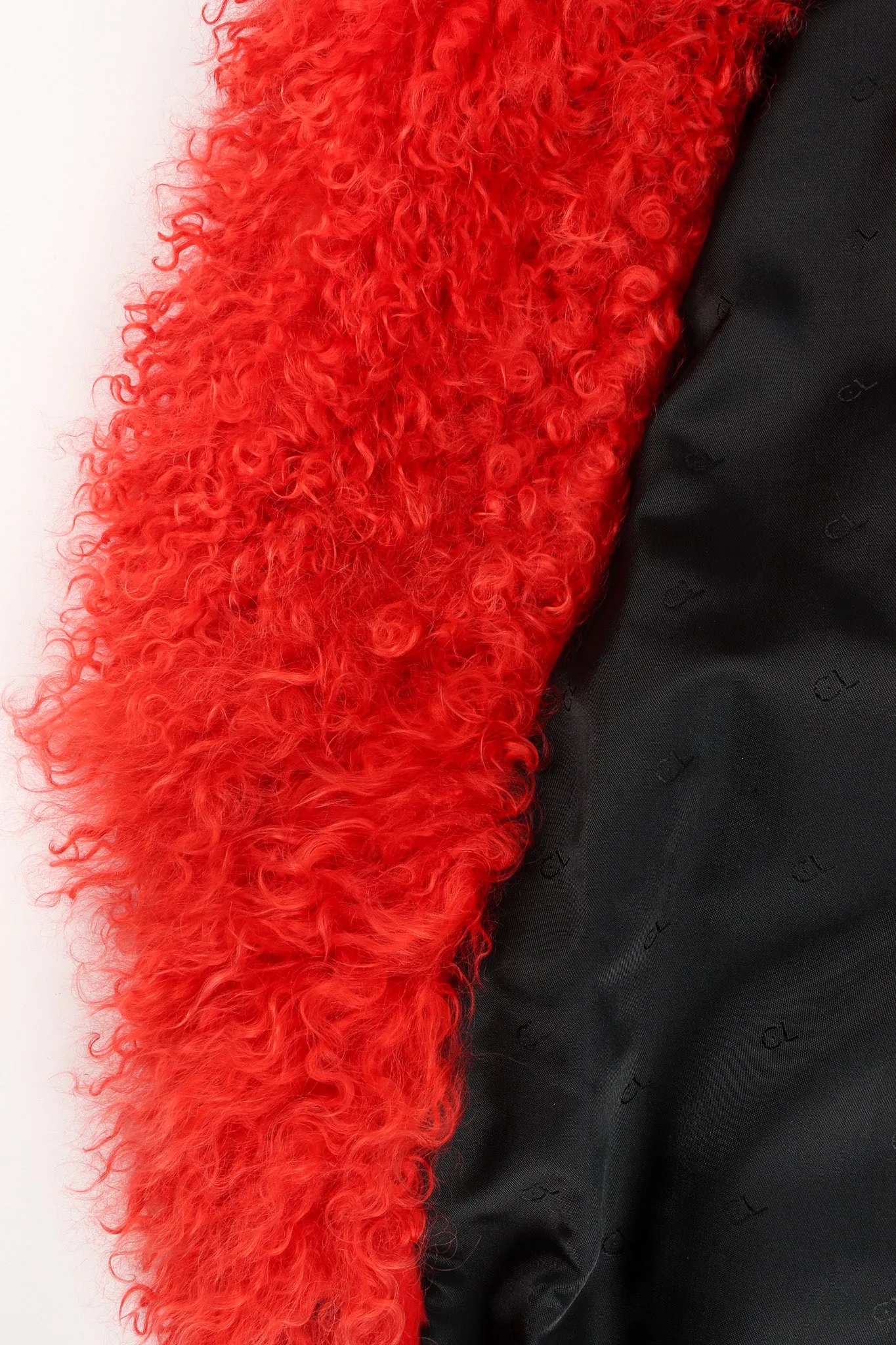Mongolian Fur Panel Coat