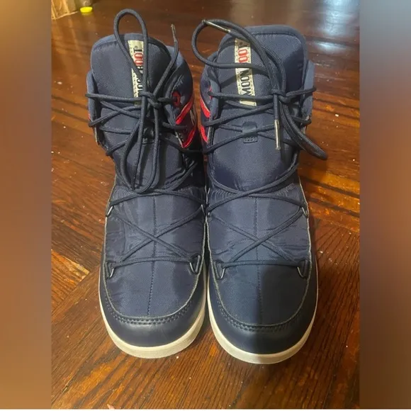 Moon Boot Blue Neil Vintage- EUC
