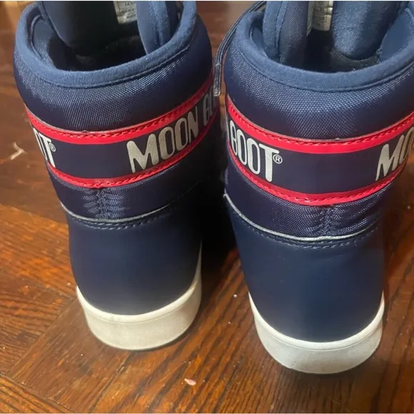 Moon Boot Blue Neil Vintage- EUC