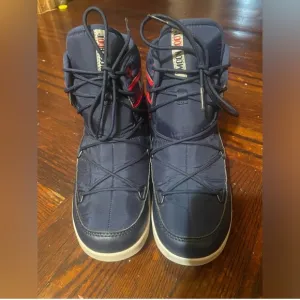 Moon Boot Blue Neil Vintage- EUC