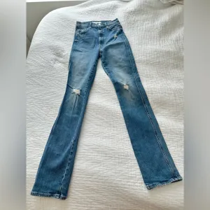 MOTHER High Waisted Double Heel Jeans Size 26