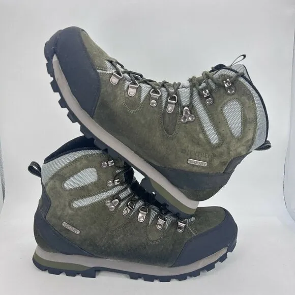 Mountain Warehouse Excursion Men Size 13 Waterproof Boots Vibram Gray 034428