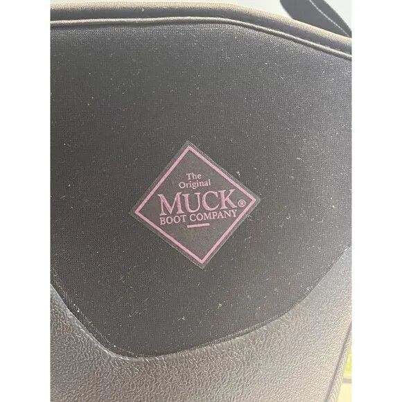 Muck Boots Mid Calf Black Rain Mud Barn - Style # 010021 HTM - Women’s Sz 6