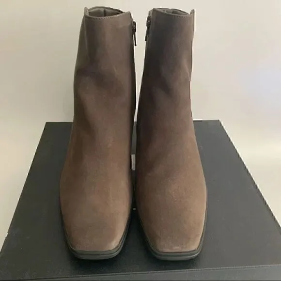 Naturalizer Avery Taupe Boot Ankle Bootie Size 8.5
