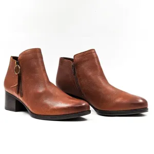 Naturalizer Women Denali Brown Leather Dressy Office Boots size 12