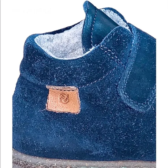 Naturino Boots high-Top sneakers shoes Suede Fur Velcro Boys Girls Box Gift