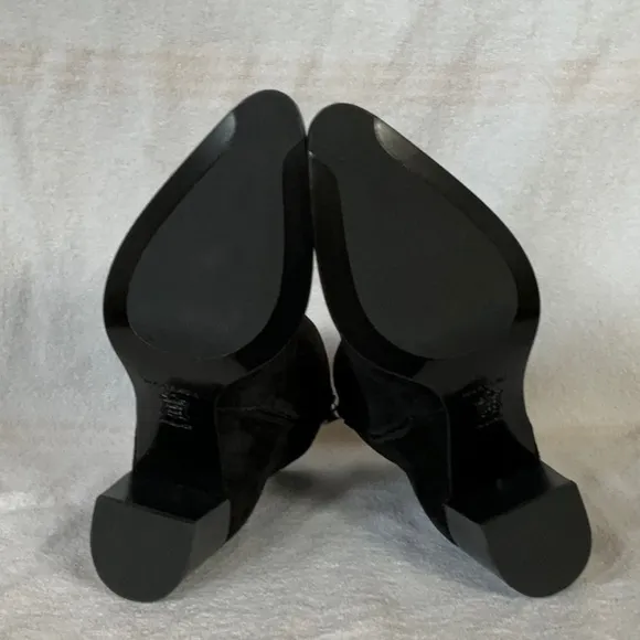 NEE MARGAUX Black Suede Women's Ankle Boots SIZE 6 US / 36 EU