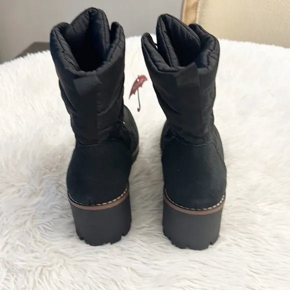NEW $175 BLONDO Daylor Black waterproof insulated winter boots women size 10