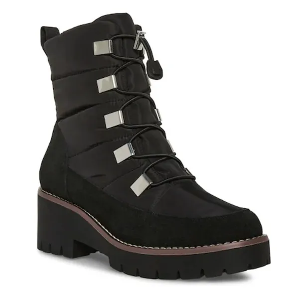 NEW $175 BLONDO Daylor Black waterproof insulated winter boots women size 10