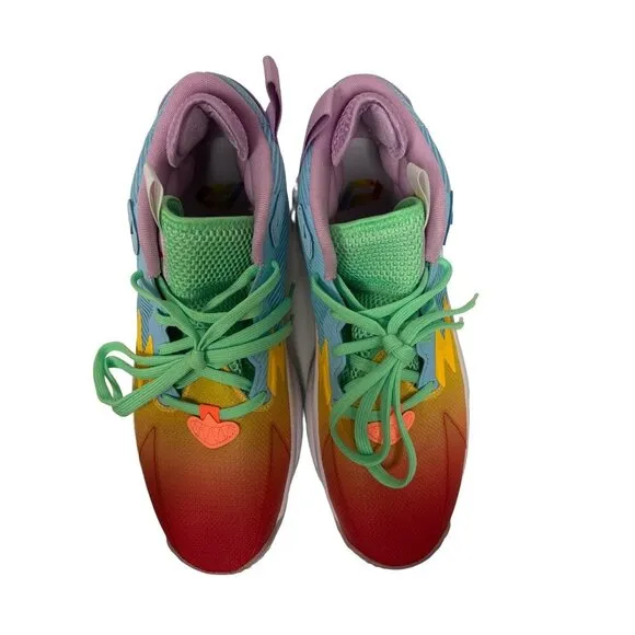 NEW! Adidas Dame 8 HQ1272 Rainbow Basketball Shoes Damian Lillard Men's Size 11