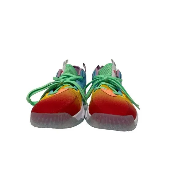 NEW! Adidas Dame 8 HQ1272 Rainbow Basketball Shoes Damian Lillard Men's Size 11