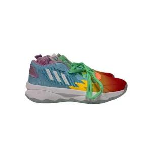 NEW! Adidas Dame 8 HQ1272 Rainbow Basketball Shoes Damian Lillard Men's Size 11