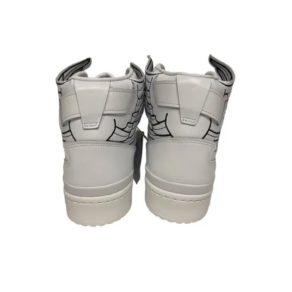 NEW! Adidas x Jeremy Scott  JS Wings 4.0 High Forum Shoes White Men's Size 10