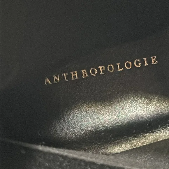 NEW ANTHROPOLOGIE Square-Toe Ankle Boots Size 9 NEW
