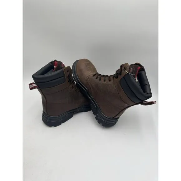 NEW Avenger A7266 Men's Composite Toe Work Boot Brown US Size 7.5 Medium NIB