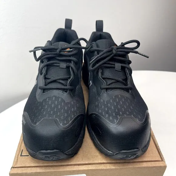 New Balance | Men | 8 | Logic Comp Toe Work Shoes | Black Grey | New