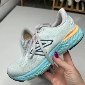 New Balance Pale Blue Chill Light Mango Fresh Foam 880 V11 Running Shoes