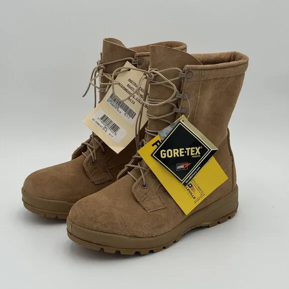 New Belleville Combat Boots Gore-Tex Mens Intermediate Cold/Wet Suede Army 9.5
