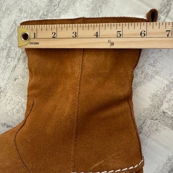 New Birkenstock Women Lahti Genuine Shearling Boot Sz 38 (7.5) Runs Small